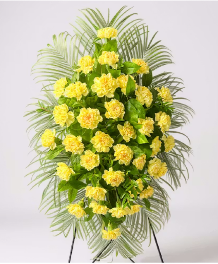 Carnation Tribute Standing Spray