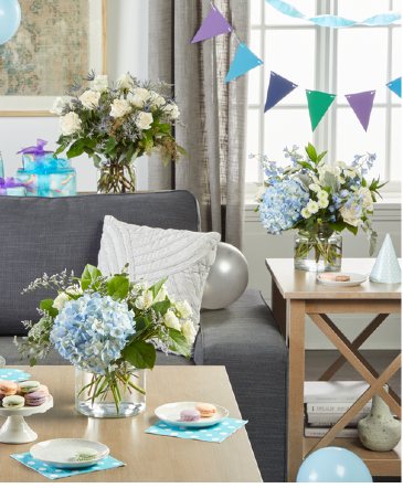 Carolina Blue Trio Bundle  in Mustang, OK | Floral 23