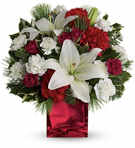 Caroling in The Snow fresh Arrangement