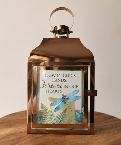 In God's Hands Lantern - SOLD OUT! 