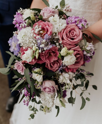 Cascading Spring Bridal Bouquet 