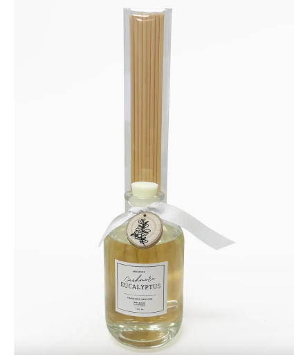 Cashmere Eucalyptus Wood Charm Reed Diffuser 