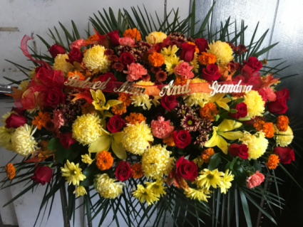 Casket cover Fall colors Casket cover fall colors
