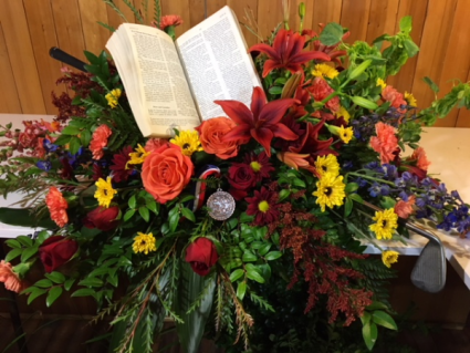 Casket - His Blessing Casket Spray