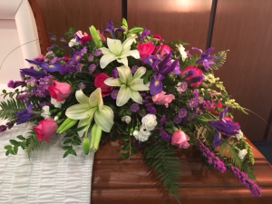 Casket - Precious Memories Casket Spray