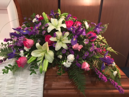 Casket - Precious Memories Casket Spray