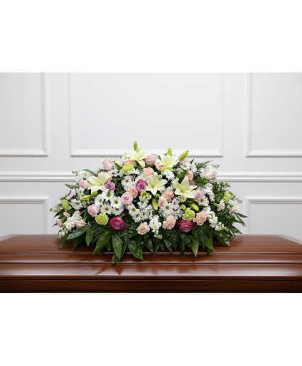 Designer Casket spray #17 Flower Arrangement