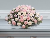 CASKET   SPRAY   ROSES   