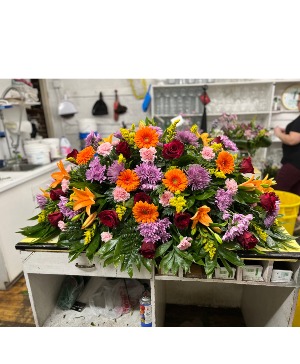 Designers casket spray #31 Flower Arrangement