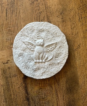 Cat Memorial Plaque 
