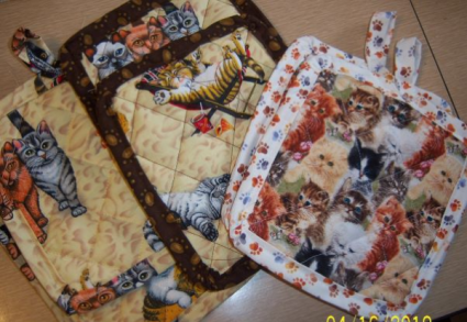 Cat Pot Holders 