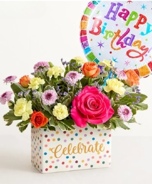 Celebrate The Day with Balloon  Birthday