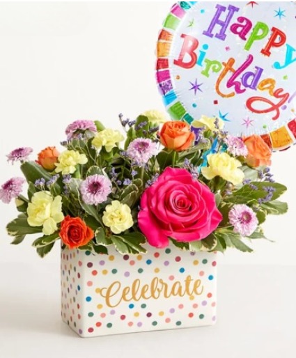 Celebrate The Day with Balloon  Birthday