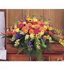 Celebration Of Life Casket Spray