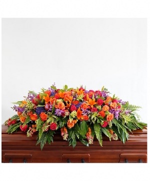 Celebration Of Life Casket Spray 