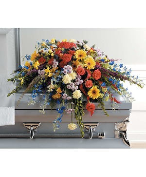 Celebration of Life Casket Spray Casket Spray