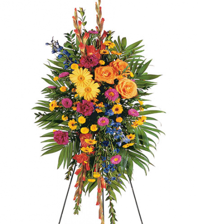 CELEBRATION OF LIFE Standing Spray
