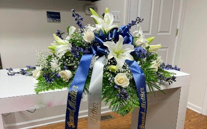 Celestial Grace Casket Spray 