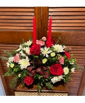 Centerpiece Centerpiece with candles