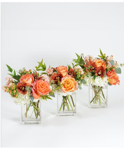 DESIGNERS CHOICE AUTUMN CENTERPIECE TRIO 