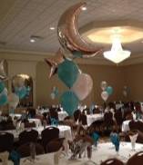 Centerpiece with Stars and Moons 