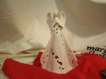 Ceramic Prayer Angel Light Giftware-Margot's Delivery Area Only in Prospect, CT | Margot's Flowers & Gifts