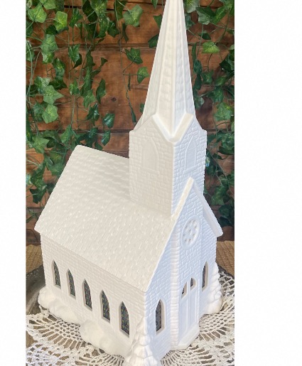 Large Musical Ceramic Church Sympathy keepsake in Cleveland, TN