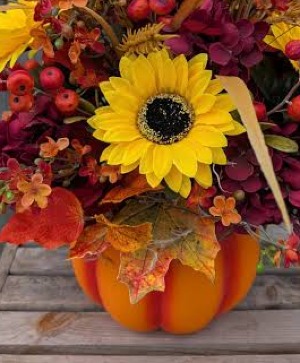 Ceramic Fall Pumpkin FRI OCT 30 