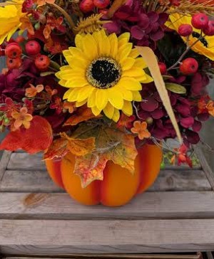 Ceramic Fall Pumpkin  SAT NOV 7 