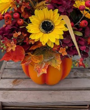 Ceramic Fall Pumpkin  SAT OCT 17 