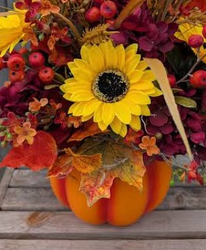 Ceramic Fall Pumpkin  SAT OCT 31 