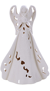 Ceramic Light-Up Angel, SM Gift Item