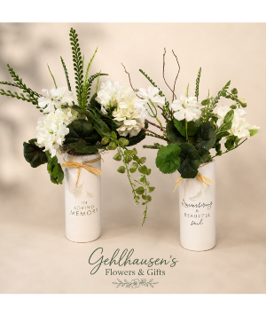 Ceramic Memorial Vase 