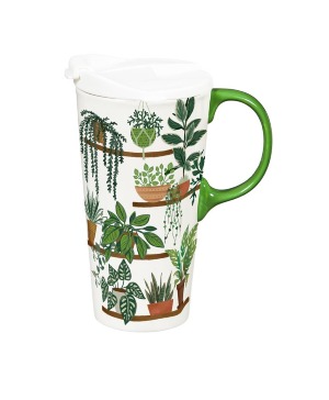 Ceramic Perfect Cup 170z - $24.99 Misc. Flowers, plants, Highland Cow