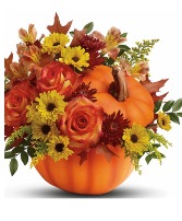 ceramic pretty pumpkin  