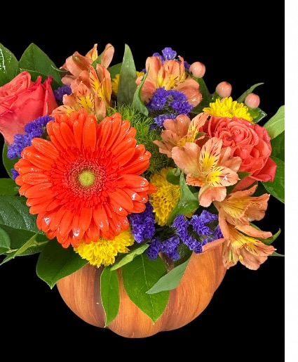 Ceramic pumpkin centrepiece  