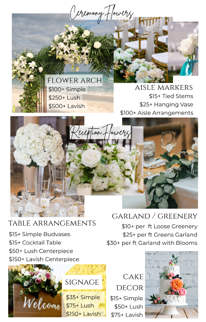 CEREMONY FLOWERS WEDDING FLOWERS
