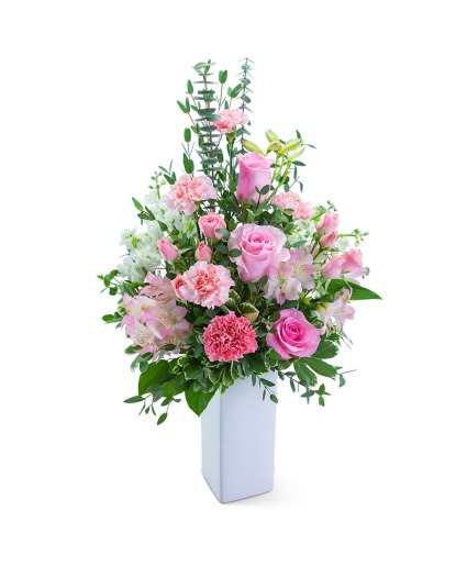 Champagne Blush Flower Arrangement