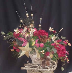 Champagne Sleigh Christmas