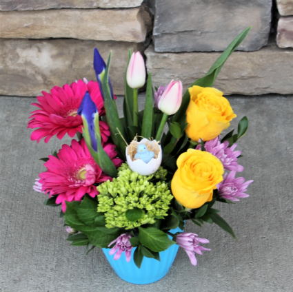 Cheeky Chick Spring Flowers