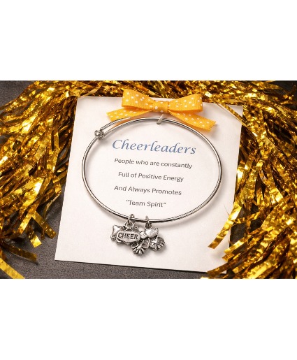 Cheer Bangle Bracelet cheer