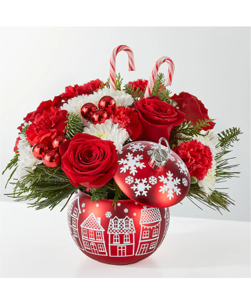 Cheer in the Air Ornament  in Granbury, TX | Domino's Blooms