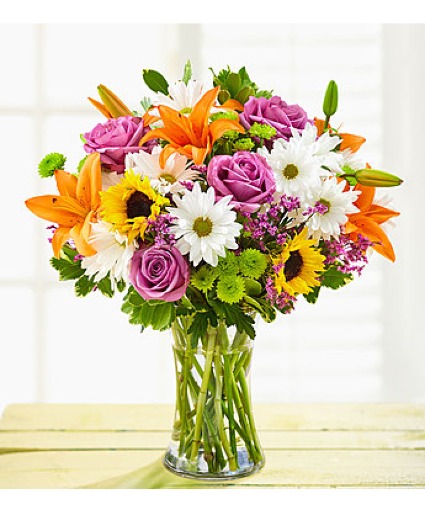 Cheerful Blooms Vase Arrangement 