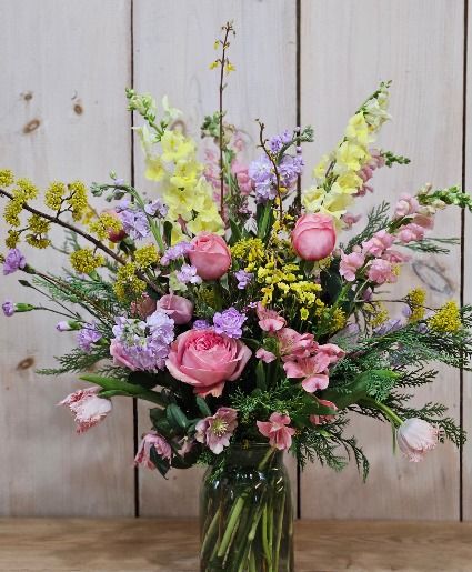 Cheerful Garden Fresh Flowers