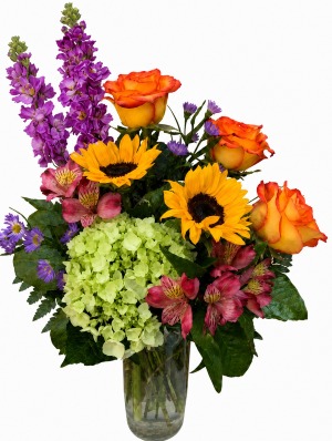Seguin Sunrise Vase Arrangement