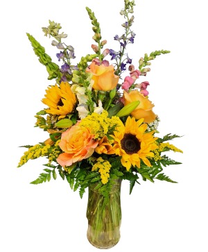 Cheerful Sunflower 