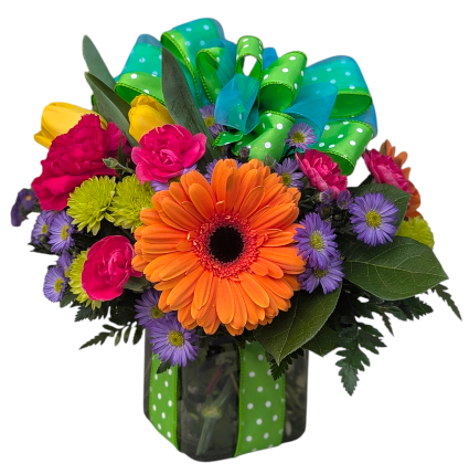 Cheers to Another Year! "Gift-Box" Arrangement