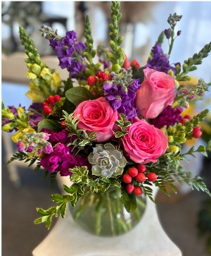 Cheerful Surprise  Vase Arrangement 