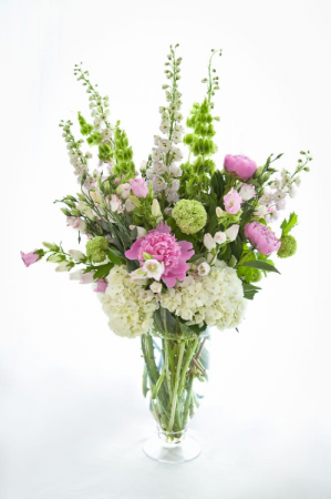 Spring in the garden Tall vase arrangement