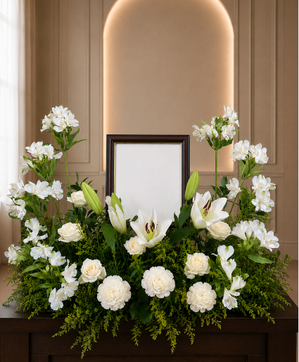 Cherished Reflections Memorial(Frame Not Included) Call Us for Faster Service & Daily Specials: (915) 303-8500 Text Us to Order Anytime: (915) 505-3708 Your trusted source for Flowers & Delivery in El Paso TX 